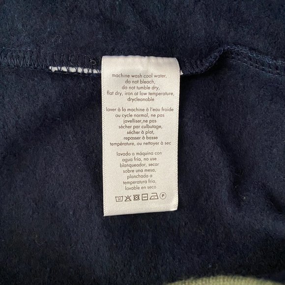 NEW Onia Hudson Colorblock Crewneck Sweater Blue - Picture 8 of 10